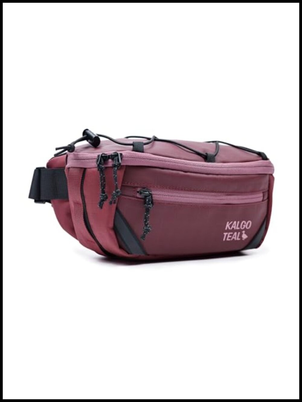 3L Travel Fanny Pack Crossbody Waist Bag Water Repellent Padded Back